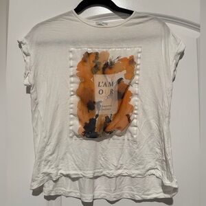 Zara L’amour L’emporte Toulous Tee Shirt